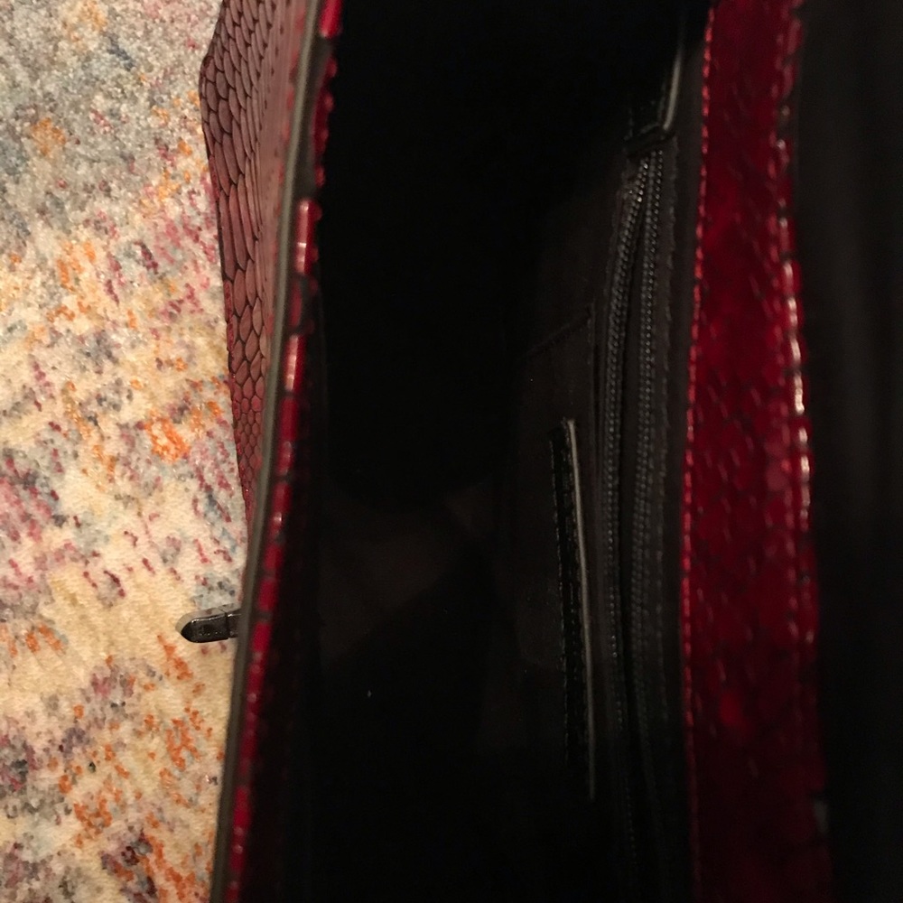 Rebecca Minkoff Red Python Love Crossbody Bag - image 5